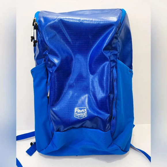 TIMBER RIDGE Unisex Blue Xplorer 25L Hiking Waiststrap Backpack 13" x 7.08" x 20 - Picture 1 of 16